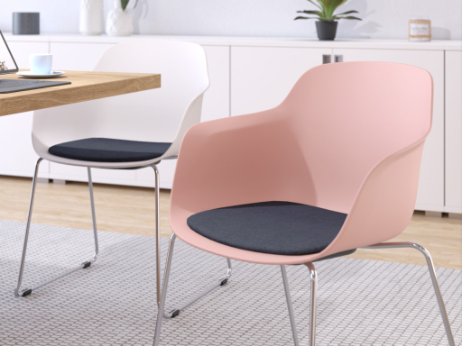 Placet d'assise en tissu pour siège XILO, fabriqué en Espagne
