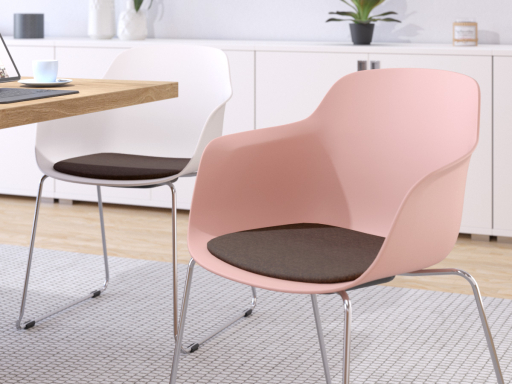 Placet d'assise en tissu pour siège XILO, fabriqué en Espagne