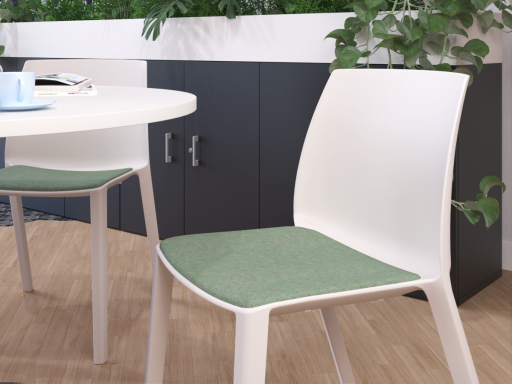 Placet d'assise en tissu pour chaise NICE, fabriqué en Espagne