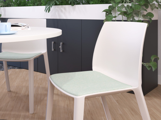 Placet d'assise en tissu pour chaise NICE, fabriqué en Espagne
