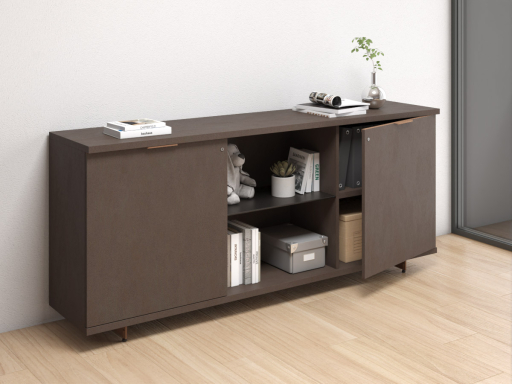 Armoire professionnelle portes battantes RUNNER avec niche ouverte