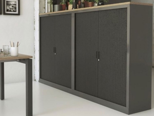 Armoire mi-haute à rideau PROTEK H135, fabriqué en Espagne
