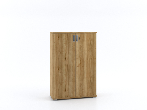 Armoire mi-haute de direction en bois