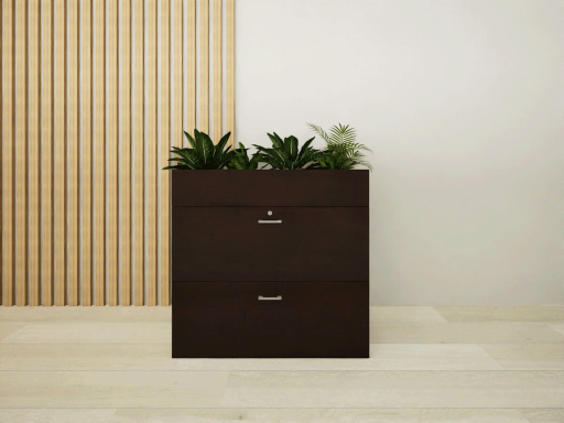 Armoire basse pour dossiers suspendus avec bac pas chère, fabrication européene