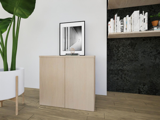 Armoire push open H73, pas chère