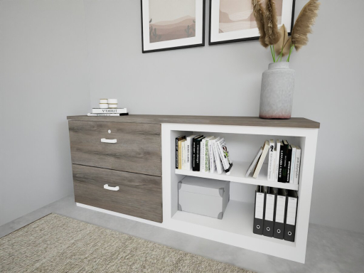 Armoire métallique L160xH72.5, pour dossiers suspendus