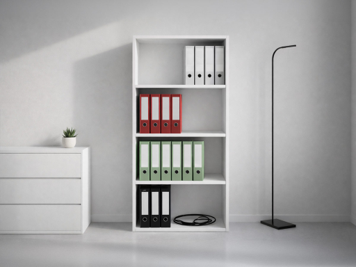 Armoire mi-haute ouverte unie ILIA L80 H159, fabriqué en Espagne