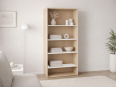 Deskissimo - Armoire haute ouverte bicolore ILIA H196