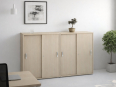 Deskissimo - Armoire unie portes coulissantes LAGO H121