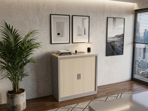 Armoire à rideaux basse pas cher