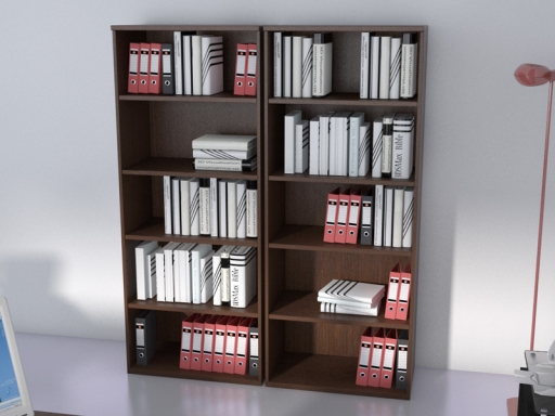 Armoire haute ouverte unie ILIA H196, fabriqué en espagne