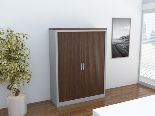 Armoire à rideaux mi-haute pas cher