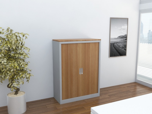 Armoire à rideaux mi-haute pas cher
