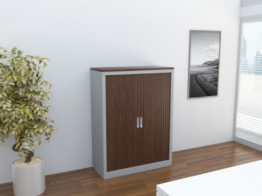 Armoire à rideaux mi-haute pas cher
