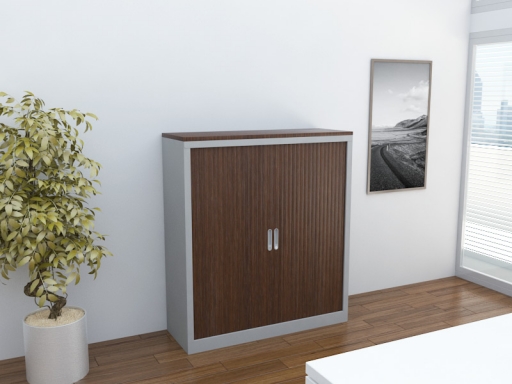 Armoire à rideaux mi-haute pas cher
