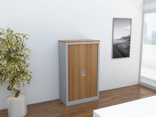 Armoire à rideaux mi-haute pas cher