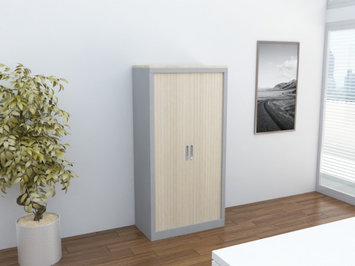 Armoire à rideaux mi-haute pas cher