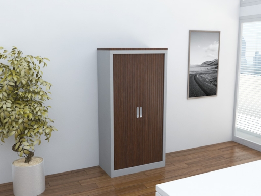 Armoire à rideaux mi-haute pas cher