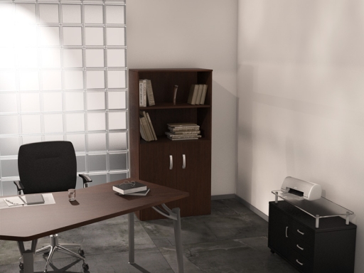 Armoire mi-haute mixte unie CASTA L80xH159