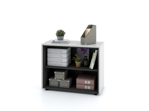 Armoire basse ouverte CLEO L90 H70 pas chère