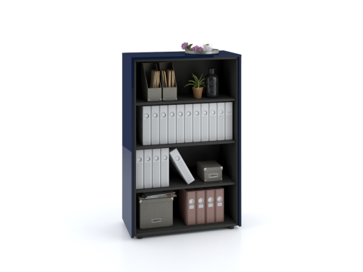 Armoire mi-haute ouverte CLEO L94 H145  pas chère
