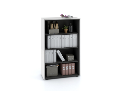 Armoire mi-haute ouverte CLEO L94 H145  pas chère