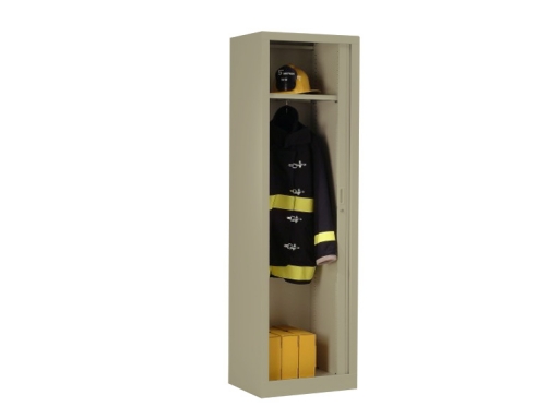 Armoire à rideaux unie CLASSIQUE L60xH198 cm pas cher