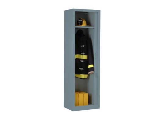 Armoire à rideaux unie CLASSIQUE L60xH198 cm pas cher