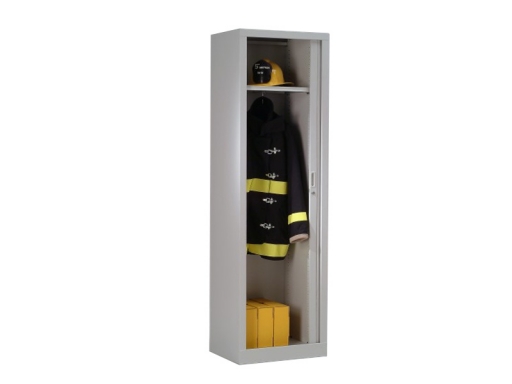 Armoire à rideaux unie CLASSIQUE L60xH198 cm pas cher