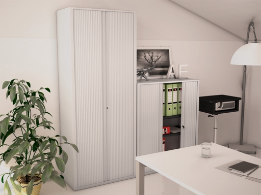 Armoire haute FIT unie 198 x 120 cm