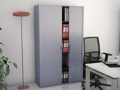 Armoire haute STANDING unie 198x120 cm