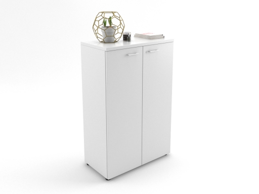 Armoire mi-haute portes battantes MAGIC L86xH134
