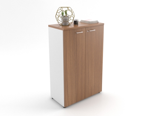 Armoire mi-haute portes battantes MAGIC L86xH134