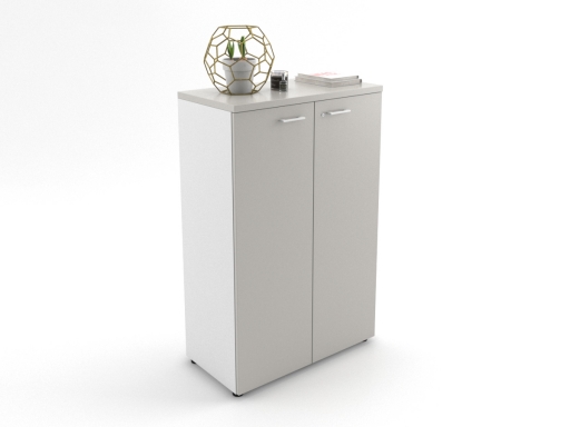 Armoire mi-haute portes battantes MAGIC L86xH134