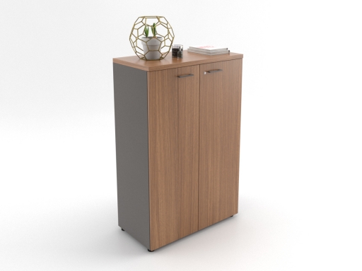 Armoire mi-haute portes battantes MAGIC L86xH134