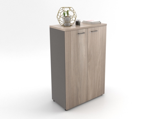 Armoire mi-haute portes battantes MAGIC L86xH134