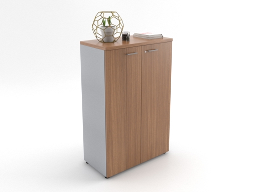 Armoire mi-haute portes battantes MAGIC L86xH134
