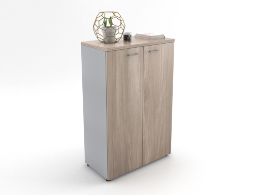 Armoire mi-haute portes battantes MAGIC L86xH134