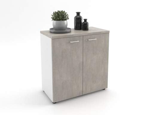 Armoire basse portes battantes MAGIC L86xH89
