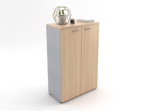 Armoire mi-haute portes battantes MAGIC L86xH134