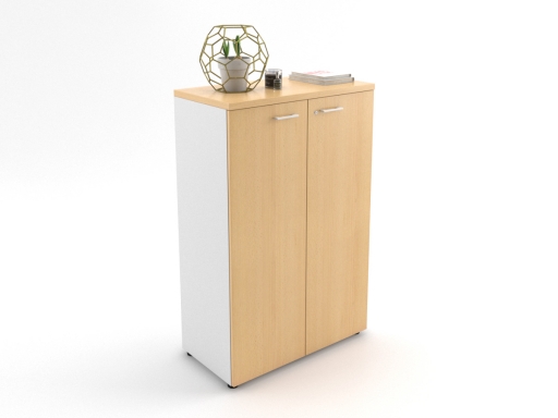 Armoire mi-haute portes battantes MAGIC L86xH134