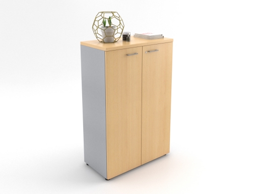Armoire mi-haute portes battantes MAGIC L86xH134