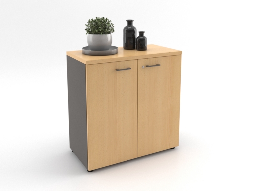 Armoire basse portes battantes MAGIC L86xH89