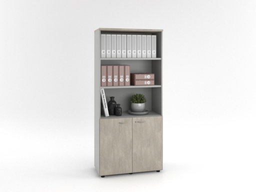 Armoire haut de bureau en bois pas chère