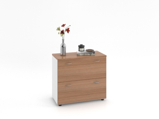 Armoire basse à tiroirs pour dossiers suspendus