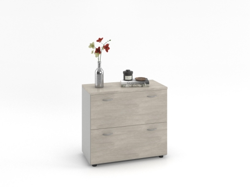 Armoire basse à tiroirs pour dossiers suspendus