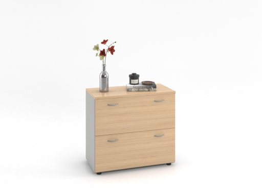 Armoire basse à tiroirs pour dossiers suspendus