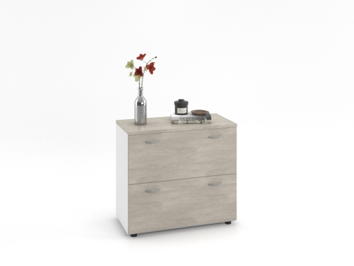 Armoire basse à tiroirs pour dossiers suspendus