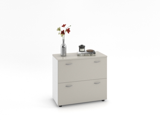 Armoire basse à tiroirs pour dossiers suspendus