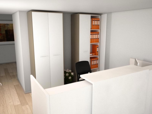 Armoire haute portes battantes qualité